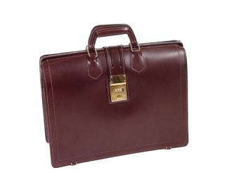 New B1058 Korchmar Leather Brief Bag Briefcase $368