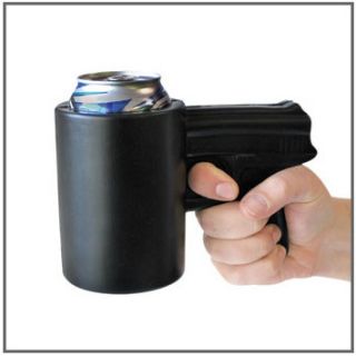 The Shooter Kool Koozie   Party With Beer and Gun Keeps Your Beverage