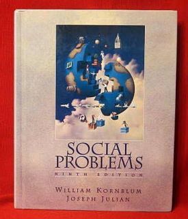 Kornblum Julian Social Problems 9th Ed 1998 New 013608480X