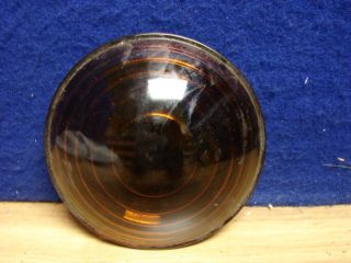 Kopp Glass 5 3 8L 3 1 2F Railroad Amber Lens Unused 453449