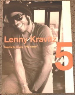 Lenny Kravitz Promotional Poster 5 Collectible