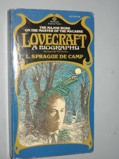 Lovecraft A Biography L Sprague de Camp 1976 1st Paper 0345251156