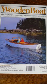 Wooden Boat Magazine 170 Jan Feb 2003 Fuel Efficient Powerboats