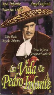 La Vida de Pedro Infante VHS Jose Angel Infante