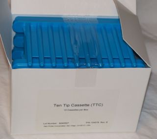 Box of 10 Pipette Tip Cassettes Lab Equipment Medical Pipetting