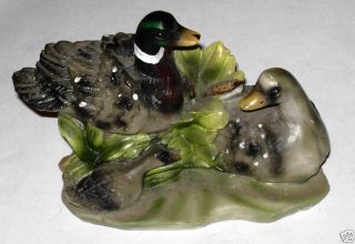 Duck Figurine Duck Family Ks Collection Resin