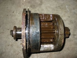 Early Farmall H Bull Pinion Cage and Keyed Shaft with Bearings 1940