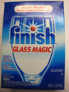 Finish Glass Magic Hard Water Performance Booster 16 Oz