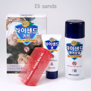 Lai Sand Hair Lice Eradication Comb Sends Gel Aerosol Set Eco Fresh