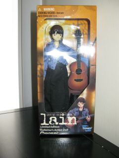 Serial Experiments Lain Collectors Action Doll Toynami Guitar Outfit