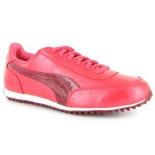 Ladies Puma Golf Cat 2 Golf Shoes 185836 03 Rouge Red Rio Red