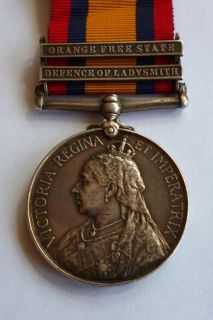 Queen South Africa Medal BOER War Defence of Ladysmith