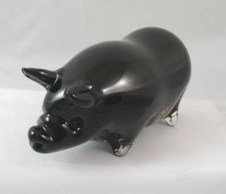 Langham Glass Medium Vietnamese Pot Bellied Pig