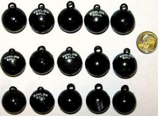 Bowling Balls 15 Vintage Plastic Charms