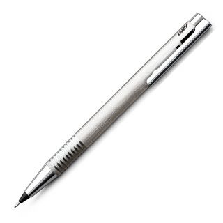 Lamy Logo 0 5 mm Pencil Brushed Stainless Steel
