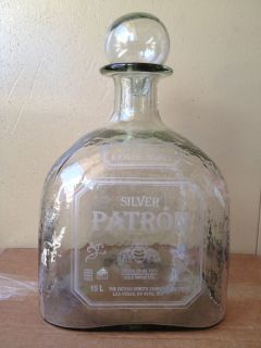 Largest Patron Tequila Bottle Rare Limited Edition 15 Liter Platinum