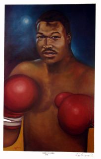 Larry Holmes Ferdie Pacheco Limited Edition Print