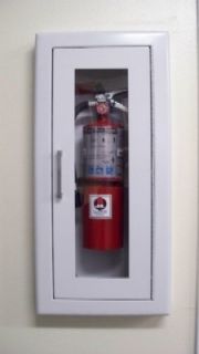 Larsen 2409 R3 Semi Recessed Fire Extinguisher Cabinet