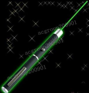 Professional Powerful Blue Green Laser Lazer Pointer Pen 1mW