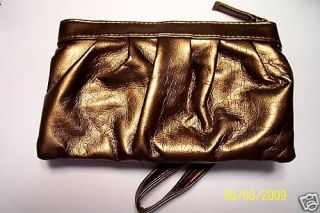 Laura Geller Makeup Bag Metallic Bronze