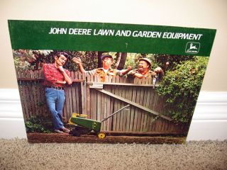 1978 John Deere Lawn Garden Equipment Brochure A65 77 9 Attachments