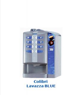 Single Serve Expresso Coffee Machine Counter Top Lavazza Blue