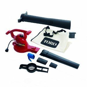 Toro Electric Leaf Blower Vacuum Shredder Mulcher 12 Amp w/ Metal