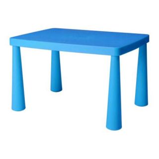Children Mammut Table Kids Furniture Blue Play Fun Learning