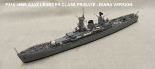 700 Royal Navy Leander Class Frigate Ajax, Ikara Anti sub Conversion