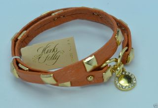 Kirks Folly Leather Wrap Bracelet