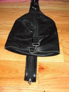  Handbags YIMON Black Leather Backpacks purses w silver sholder bags