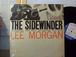 Lee Morgan LP The Sidewinder Blue Note Liberty Mono RVG w Joe