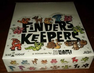Kidrobot New SEALED Joe Ledbetter Finders Keepers Case