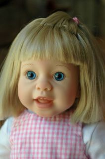 Lee Middleton Macie Blonde 20 Toddler Vinyl & Cloth Baby Doll, New In