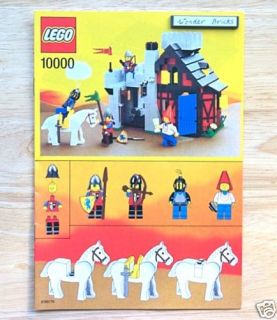 Lego 10000 Instruction Book Castle Guarded Inn 6067 Book Only No Lego