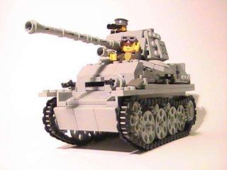 Only Lego Custom German Military WW2 Marder III Tank Destroyer