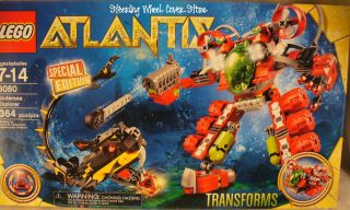Lego Atlantis 8080 Underwater Sea Explorer Age 7 14 New