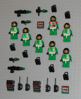 Space Police Lot Army Blaster Weapon Lego Minifigs Guys Halo