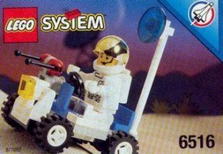 Lego MOON WALKER 6516 Set Town Launch Command minifig minifigure