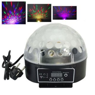 LED RGB Disco Crystal Magic Ball Effect Light DJ Stage Light Dream