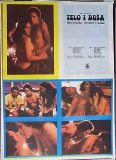 Body Soul Leon Isaac Kennedy YUGO Movie Poster 1981