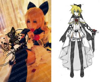 VOCALOID2 Kagamine Len☆ The Lost Memory Ver Cosplay Wig Costume Free