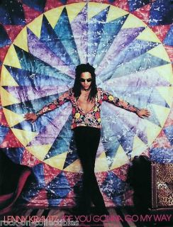 Lenny Kravitz 1993 Are You Gonna Go My Way Promo Poster