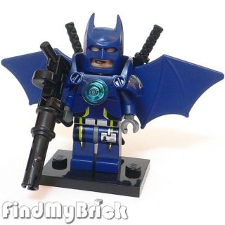 BM001d Lego Super Armor Batman Custom Minifigure  武者 Batman manbat