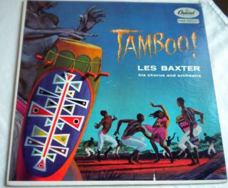 Les Baxter Tamboo Capitol T655 Mono Exotica