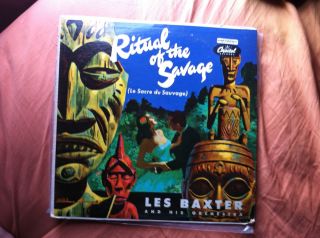 Vinyl LP Les Baxter Ritual of The Savage VG