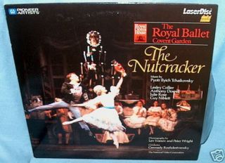 LD Laserdisc Nutcracker Royal Ballet Lesley Collier