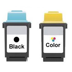 Pack Black Color Ink Cartridges for Lexmark 50 20 P707 P3150 Z705