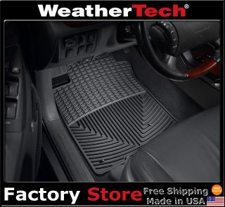Weathertech® All Weather Floor Mats 2003 2011 Lexus GX Black