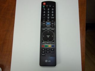 LG Zenith TV Remote Control Model LG AKB72915206